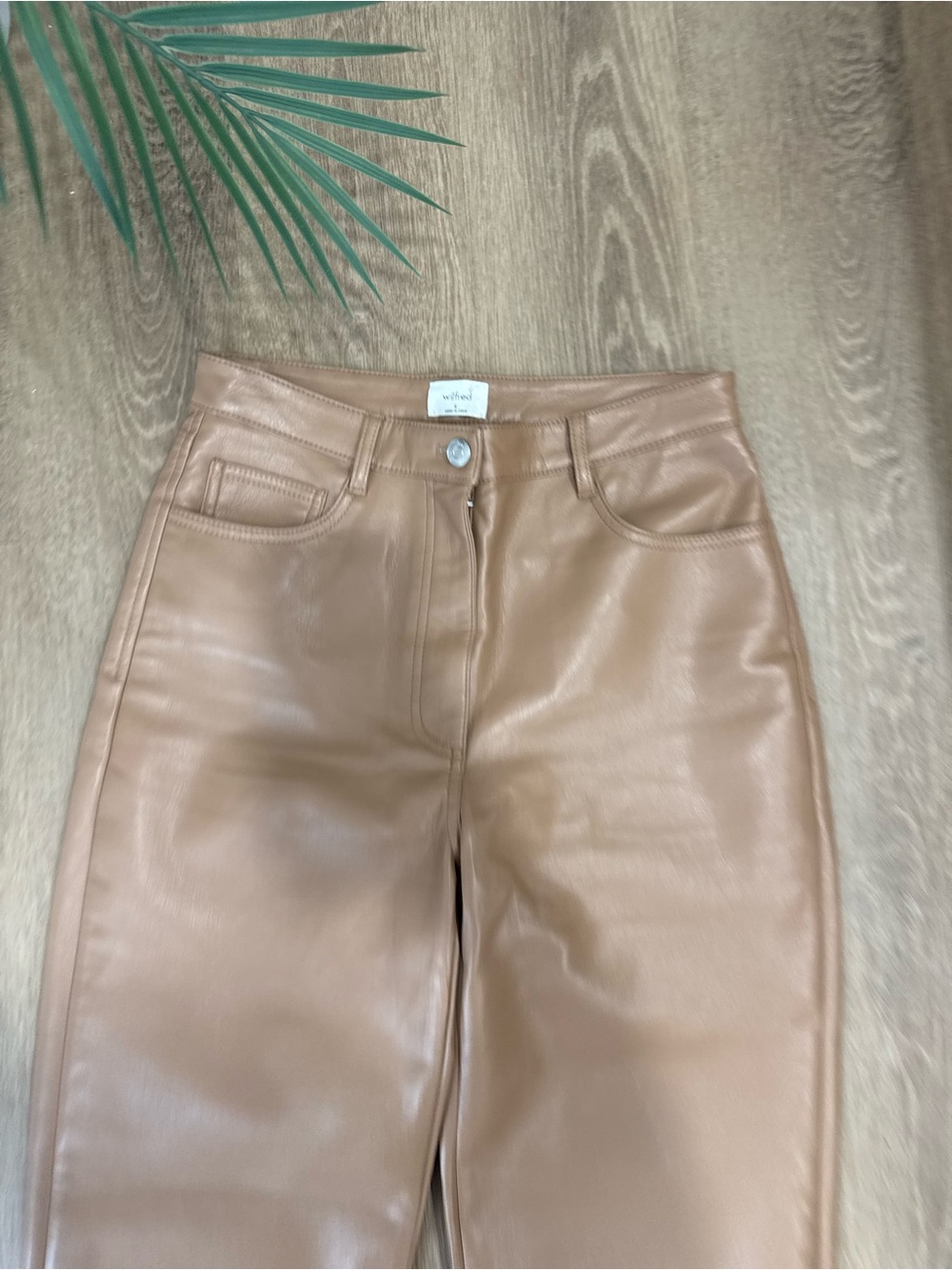 ARITZIA WILFRED leather pants 6 - Picture 6 of 14